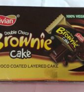 Double Choco Brownie Cake ( 20 pcs ) Per Pcs Rs.10