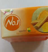 No.1 Sandal Turmeric Soap ( 252 gm ) for 4 pcs